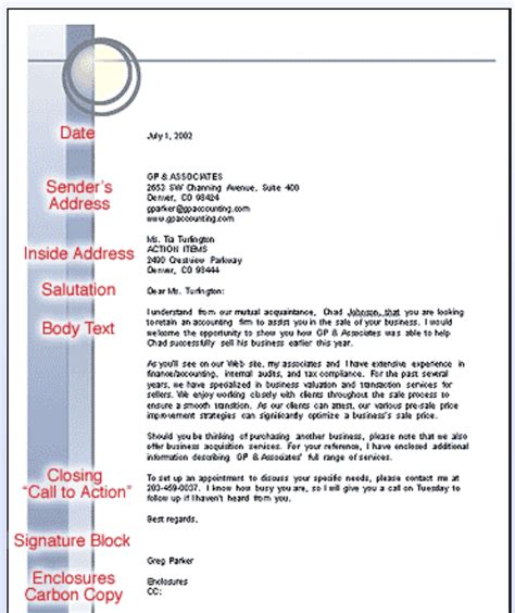 writing a professional letter.